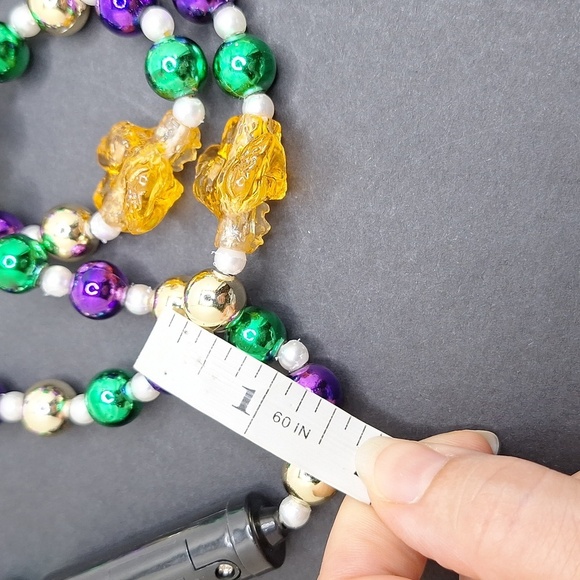 BACCHA KONG necklace Light Up Gorilla mardigras Bead Necklace - Picture 5 of 7